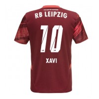 Maglia Calcio RB Leipzig Xavi Simons #10 Seconda Divisa 2024-25 Manica Corta